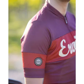 Santini Eroica Ruby Wool Jersey-Bordeaux