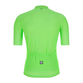 Santini Colore Jersey-Fluo Green