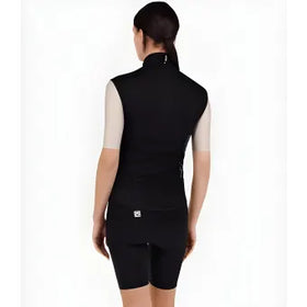 Santini Magic Unisex Packable Waterproof Vest-Black