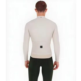 Santini Ready To Ride Unisex Long Sleeve Jersey-Cappuccino