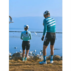 Skull Monton Friday Long Sleeve Jersey-Pine Green