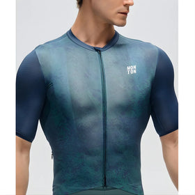 Monton Topography Jersey-Forest Blue