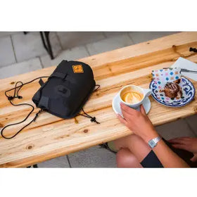 Restrap Rolltop Canister Bag-Black