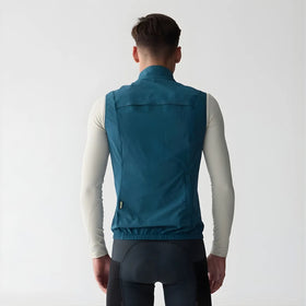Monton Wind Hunter Windproof Vest-Nile Blue