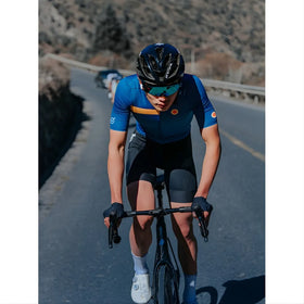 Skull Monton Target Jersey-Blue