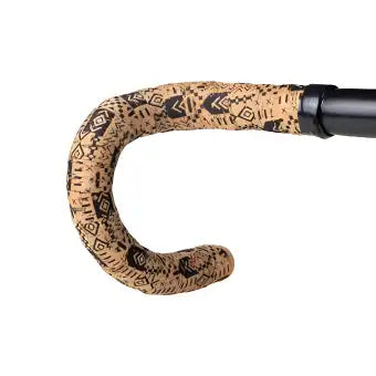 BTP Natural Cork Bartape-Black/Pattern