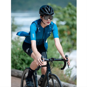 Monton Friday Windproof Vest-Grey Blue
