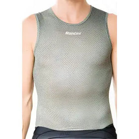 Santini Lieve Baselayer (Sleeveless)-Military Green