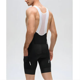 Monton Chase Summer Bibshorts-Black