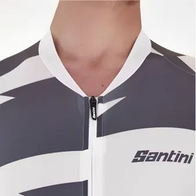 Santini Viper Furia Road Skinsuit-Black