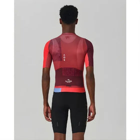 Valore Serie Tempo Jersey-Crimson Red