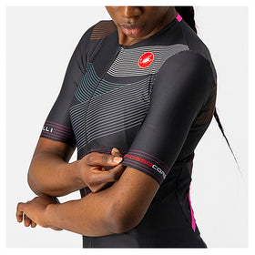 FREE SPEED 2 W RACE TOP-MULTICOLOR BLACK