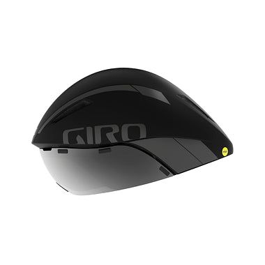 GIRO AEROHEAD MIPS CYCLING HELMET-MATTE BLACK/ TITANIUM