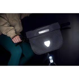 Ortlieb Ultimate Six High Visibility Handlebar Bag (Black Reflective)