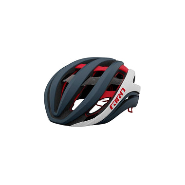 GIRO AETHER SPHERICAL MIPS CYCLING HELMET-MATTE PORTARO GREY/WHITE/RED