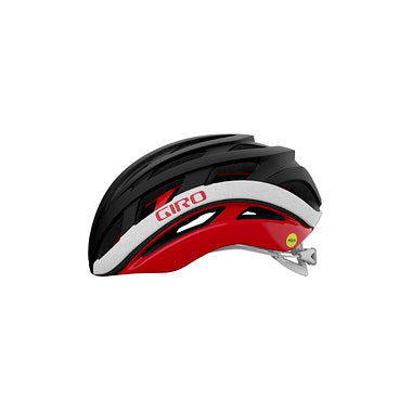 HELIOS SPHERICAL MIPS-MATTE BLACK/RED