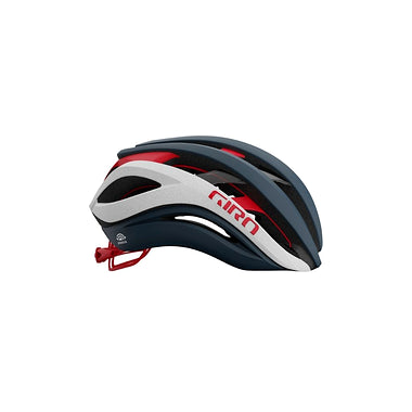 GIRO AETHER SPHERICAL MIPS CYCLING HELMET-MATTE PORTARO GREY/WHITE/RED