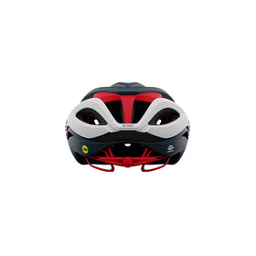 GIRO AETHER SPHERICAL MIPS CYCLING HELMET-MATTE PORTARO GREY/WHITE/RED