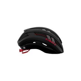 GIRO ARIES SPHERICAL MIPS CYCLING HELMET-MATTE CARBON/RED