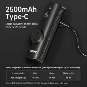 Cyclami 1200 Lumen High-Performance LED Bicycle Light