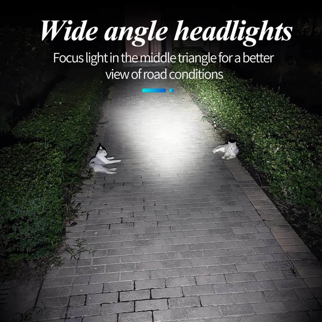 Cyclami X7 Smart Bicycle Front Light, 2600mAh USB Charging LED Headlight