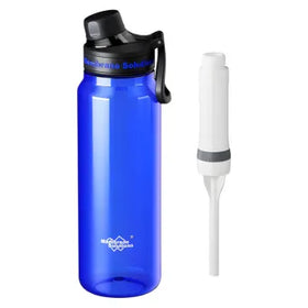 Membrane Solutions Water Filter Bottle C3 ACF-Blue