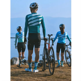 Skull Monton Friday Long Sleeve Jersey-Pine Green