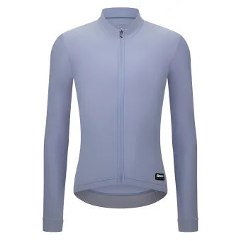 Santini Ready To Ride Unisex Long Sleeve Jersey-Light Blue