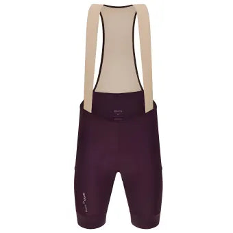 Santini Cargo Bibshorts-Burgundy
