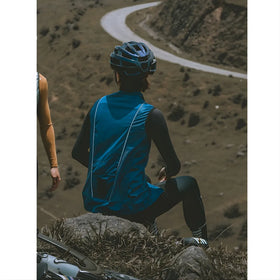 Monton Urban Yako Windproof Vest-Blue