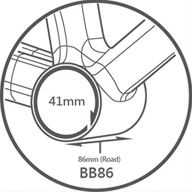 Tripeak Jetstream Pro BB86 Bottom Bracket Ceramic Shimano (Road-86mm)