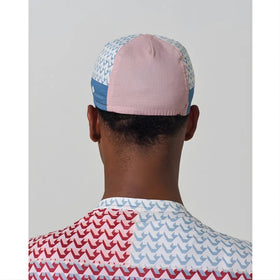 Valore V-Motiva Cycling Cap-Red/Sky