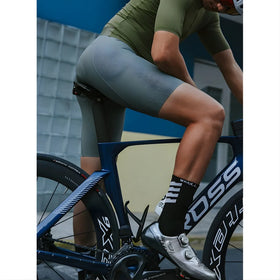 Skull Monton Minima Pro Bibshorts-Slate Grey
