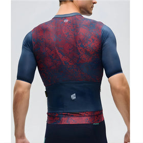 Monton Topography Jersey-Crimson Navy