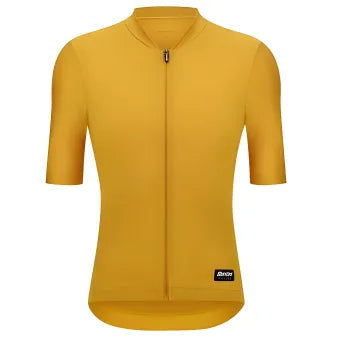 Santini Ready To Ride Unisex Jersey-Ochre