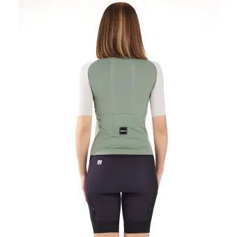 Santini Terranova Pelle Unisex Jersey-Military Green