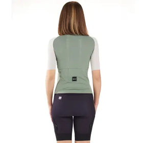 Santini Terranova Pelle Unisex Jersey-Military Green