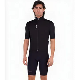 Santini Magic Unisex Packable Waterproof Vest-Black