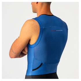 FREE SANREMO 2 SUIT SLEEVELESS-COBALT BLUE/ELECRTIC LIME