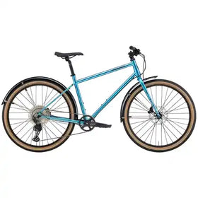 Kona Dr.Dew Hybrid Bike-Blue