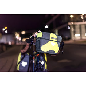Ortlieb Ultimate Six High Visibility Hnadlebar Bag (Neon Yellow/Black Reflective)
