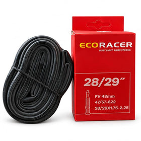 ECORACER ECO Trail 28/29 Inner Tube, Butyl, 1.75–2.25, 47/57-622, 48mm Presta Valve