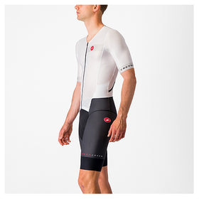 FREE SANREMO 2 SUIT SHORT SLEEVE-WHITE/BLACK