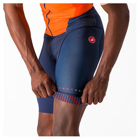 FREE SANREMO 2 SUIT SHORT SLEEVE-BRILLIANT ORANGE/BELGIAN BLUE