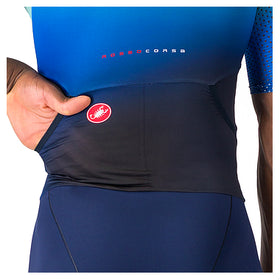 FREE SANREMO 3 SUIT SHORT SLEEVES-BELGIAN BLUE/MULTICOLOR VIVID