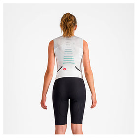 FREE SANREMO W 3 SUIT SLEEVELESS-WHITE/BLACK