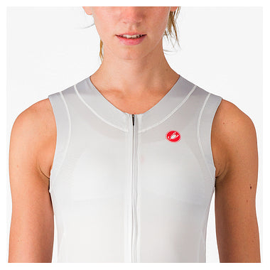 FREE SANREMO W 3 SUIT SLEEVELESS-WHITE/BLACK