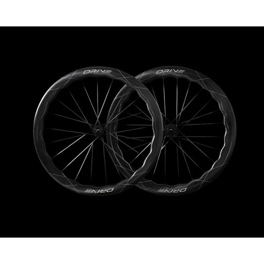 Elite Drive Helix 57D CS Carbon Tubeless Ready Disc Brake Wheel - Shimano/SRAM XDR (Black)