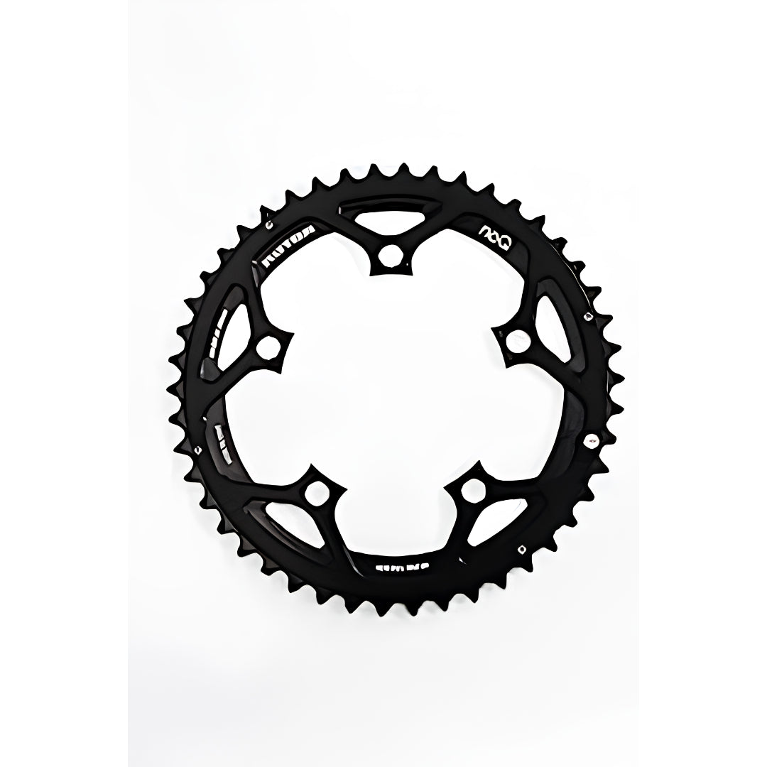 Rotor NoQ 110mm BCD 9/10/11 Speed Chainring (Black)