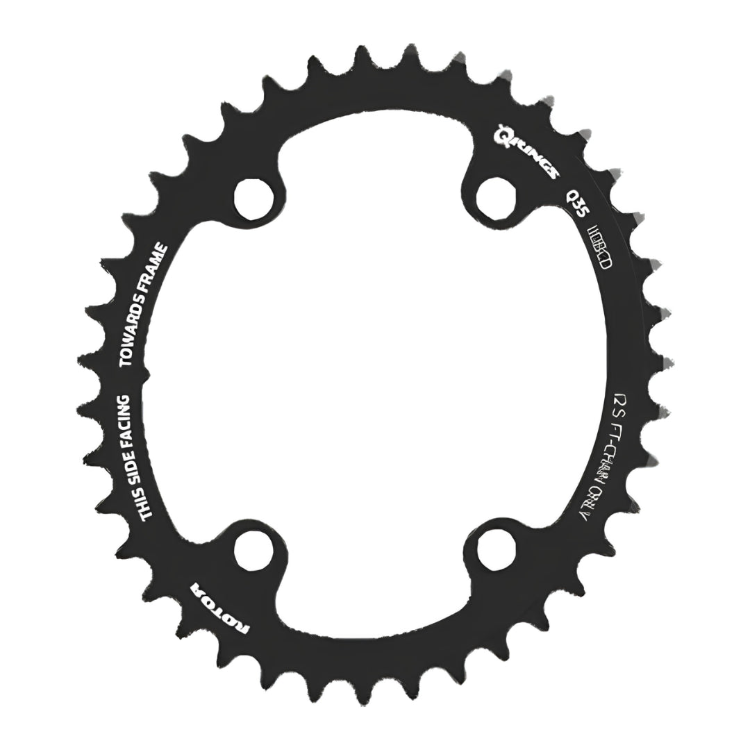 Rotor Q Ring 11 Speed Inner Chainring (Black)